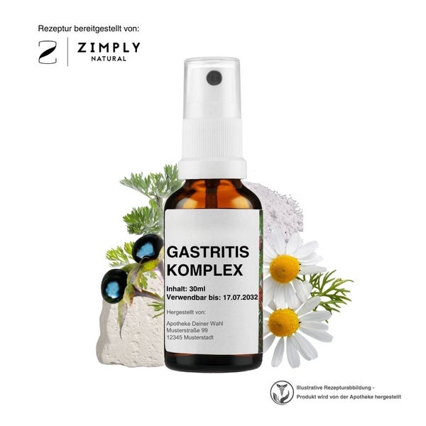 Zimply Natural GASTRITIS KOMPLEX - Pflanzbasierte Rezeptur 30 ml