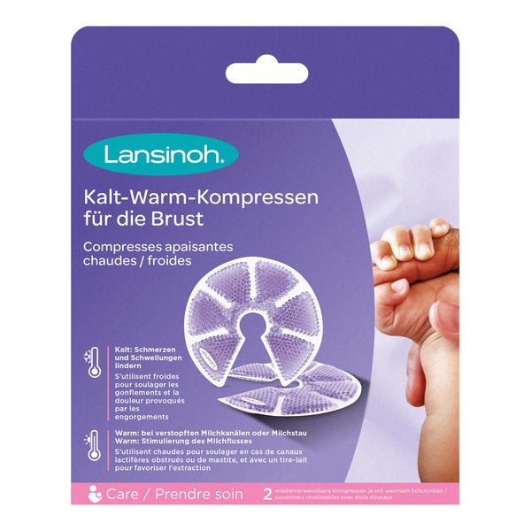 Lansinoh Kalt-warm-kompressen Für Die Brust 2 St