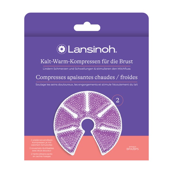 Lansinoh Kalt-warm-kompressen Für Die Brust 2 St