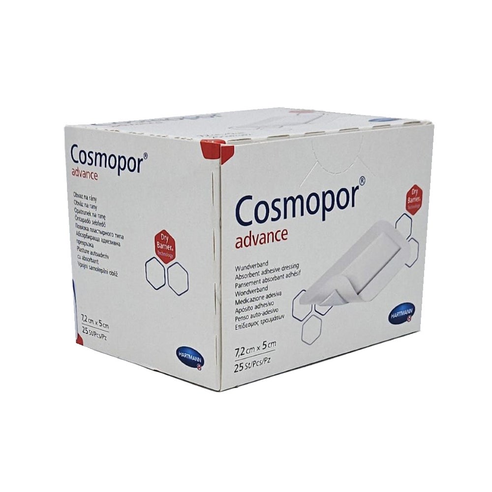 Cosmopor Advance Wundverband 5x7,2 cm 25 St