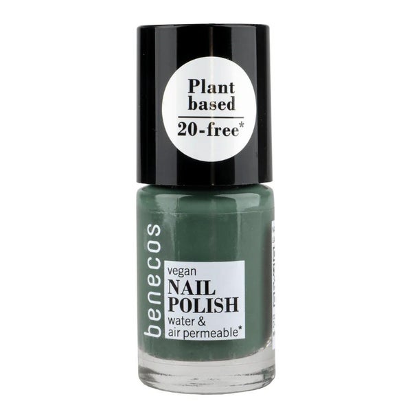 benecos Natural Beauty Nail Polish - sage green Bio