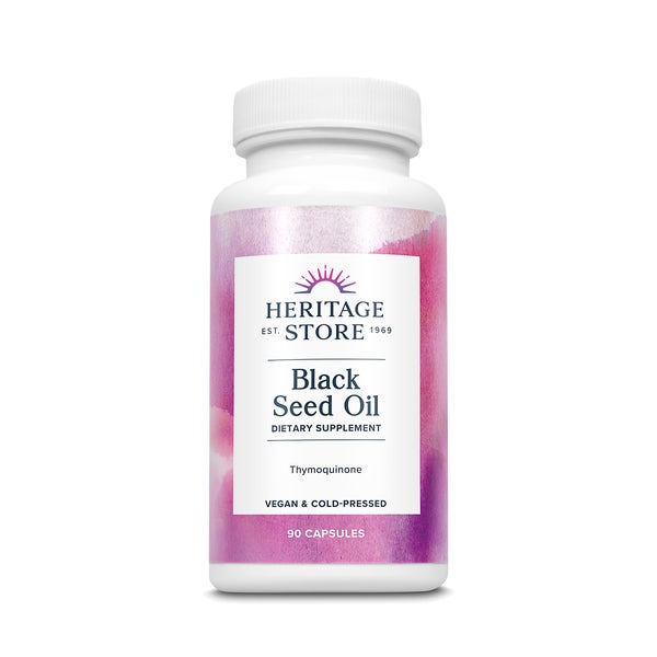 Heritage Store Schwarzkümmelöl 650 mg