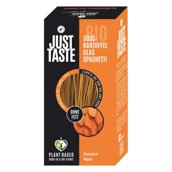 Just Taste - Bio Süsskartoffel Glas Spaghetti 250 g