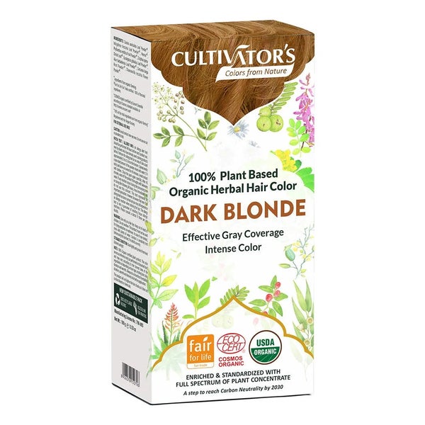 CULTIVATOR'S - Natürliche Pflanzenhaarfarbe Dunkelblond 100 g 100 g