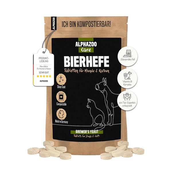 Bierhefe Tabletten für Hunde 75 g