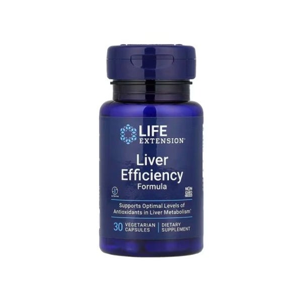 Liver Efficiency Formula, vegetarische Kapseln 30 St
