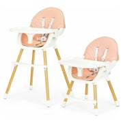 ECOTOYS Esszimmerstuhl 2in1 Rosa