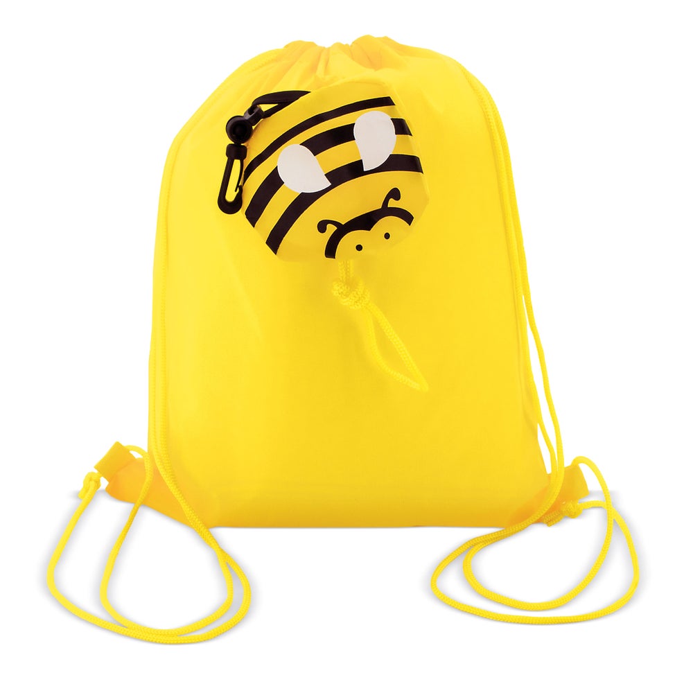 Faltbarer Rucksack (Turnbeutel) Kinder "Biene" 1 St