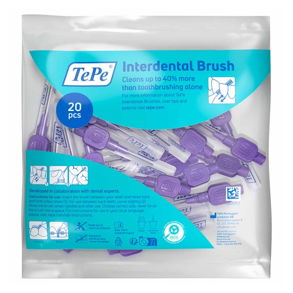 TePe Interdentalbürsten Lila 1,1 mm ISO 6 20 St
