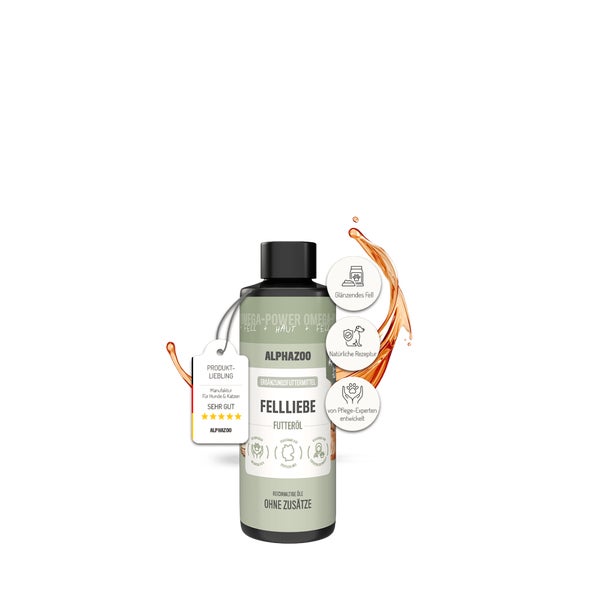 Fellliebe Futteröl für Katzen 100 ml