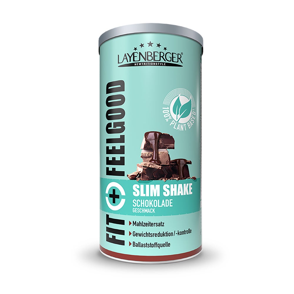Fit+feelgood Slim Shake Plant Based Schokolade 396 g