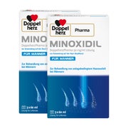 Produktabbildung: Doppelherz® Pharma Minoxidil Männer Doppelpack 2X180 ml