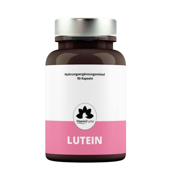 Lutein Kapseln mit Tagetes Extrakt - Hochdosiert 90 St