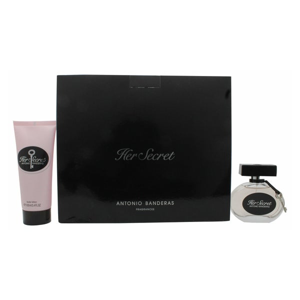 Antonio Banderas Her Secret Geschenkset 50ml EDT + 100ml Body Lotion 0,05 l