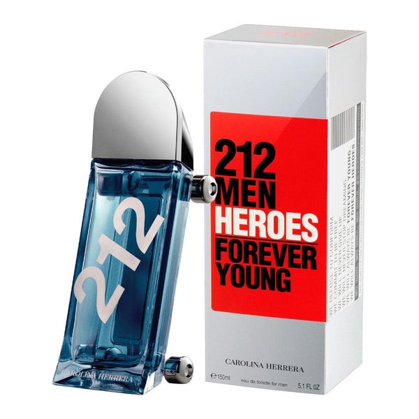Carolina Herrera 212 Men Heroes Eau De Toilette Spray 150ml 0,15 l