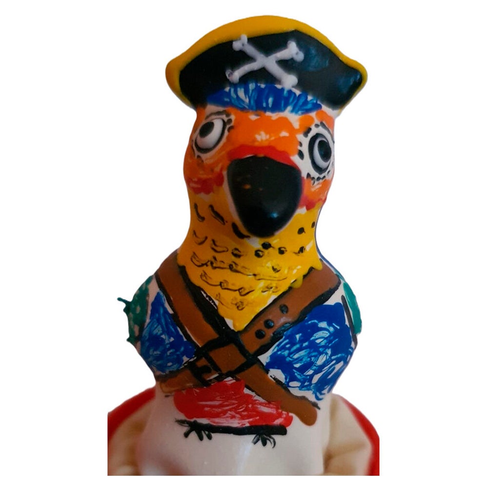 Scherzkondom „Piraten-Papagei“ – Handbemalt, für Abenteurer (1 Stück) 1 St