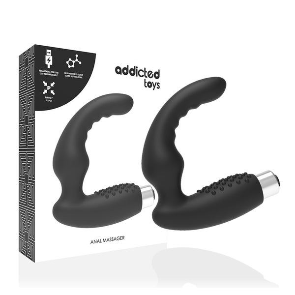 Addicted Toys - Prostata-Vibrator aus medizinischem Silikon 1 St