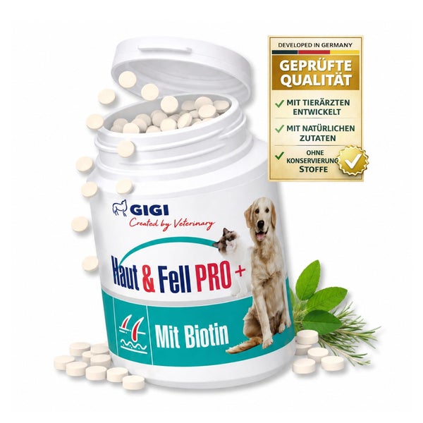 GIGI VET Haut & Fell PRO+ Mit Biotin 144 g