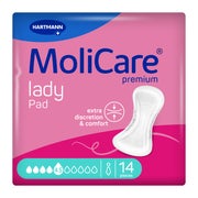 Produktabbildung: Molicare Premium Lady Pad 4,5 Tropfen 14 St