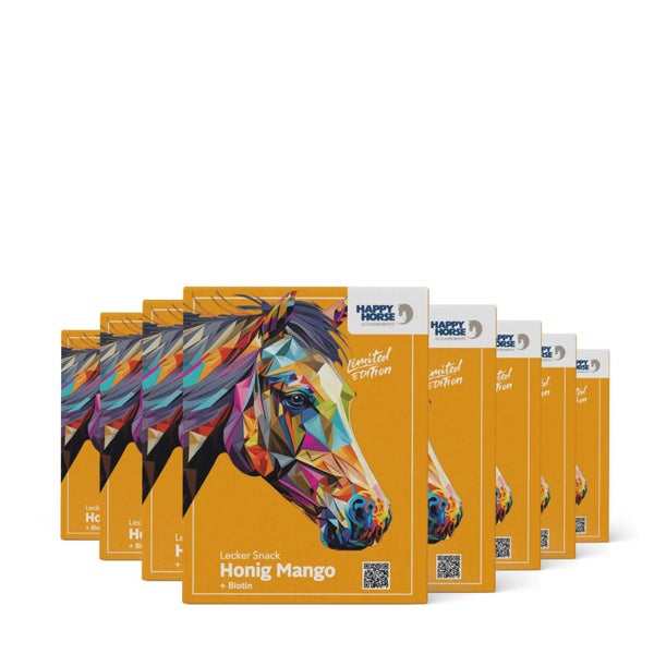 Happy Horse Lecker Snack Honig Mango 8 x 800 g 6,40 kg