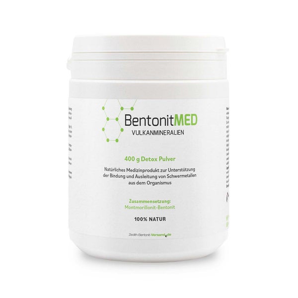 Bentonit MED Detox Pulver 400 g