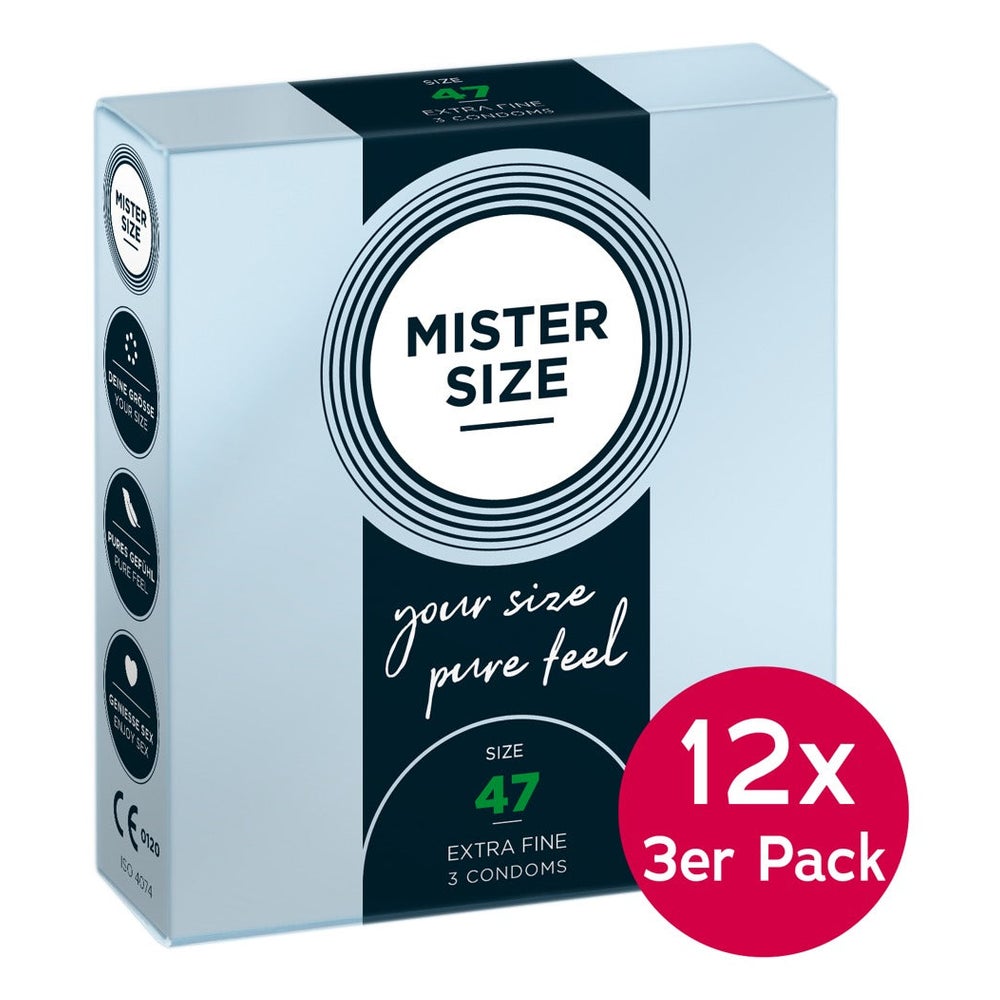 Mister Size Tray 47mm 12x 3 St