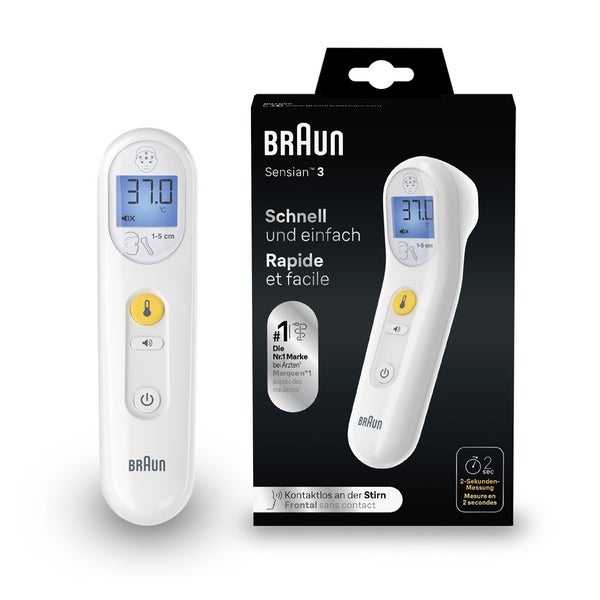 Braun Sensian 3 Kontaktloses Thermometer 1 St