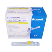 Romed I.V. Katheter Venenverweilkanülen, gelb 24 G 50 St