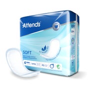 Produktabbildung: Attends SOFT Inkontinenzeinlagen – anatomisch geformt, seidenweiche Oberfläche, atmungsaktiv - super – 1 Packung = 46 Einlagen 46 St