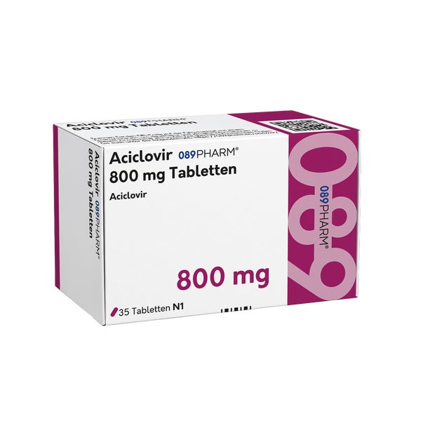 Aciclovir 089pharm 800 Mg Tabletten 35 St