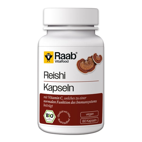 Bio Reishi Kapseln 80 St