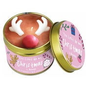 Scented candle in a tin can You Ligt up My Christmas (Candle)