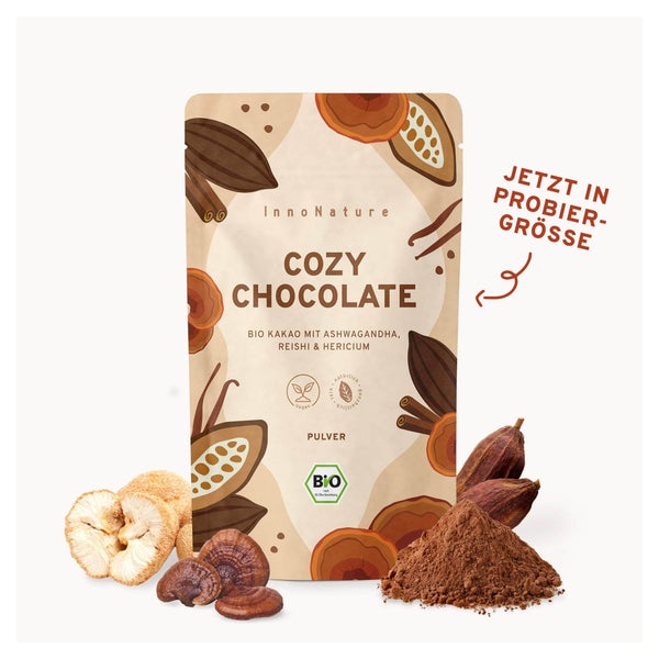 InnoNature Cozy Chocolate mit Vitalpilzen 30 g
