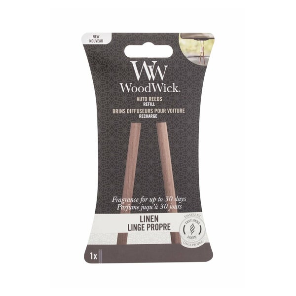 WoodWick Ersatz-Autoduftstäbchen Linen 0,02 kg