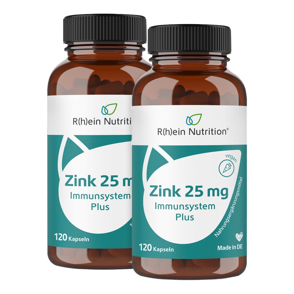 Sparset Zink 25mg Immuns.Plus 2X120 St