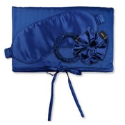 TRAVEL SET HAIR Tasche, Schlafmaske, Scrunchie S & Scrunchie M aus Seide