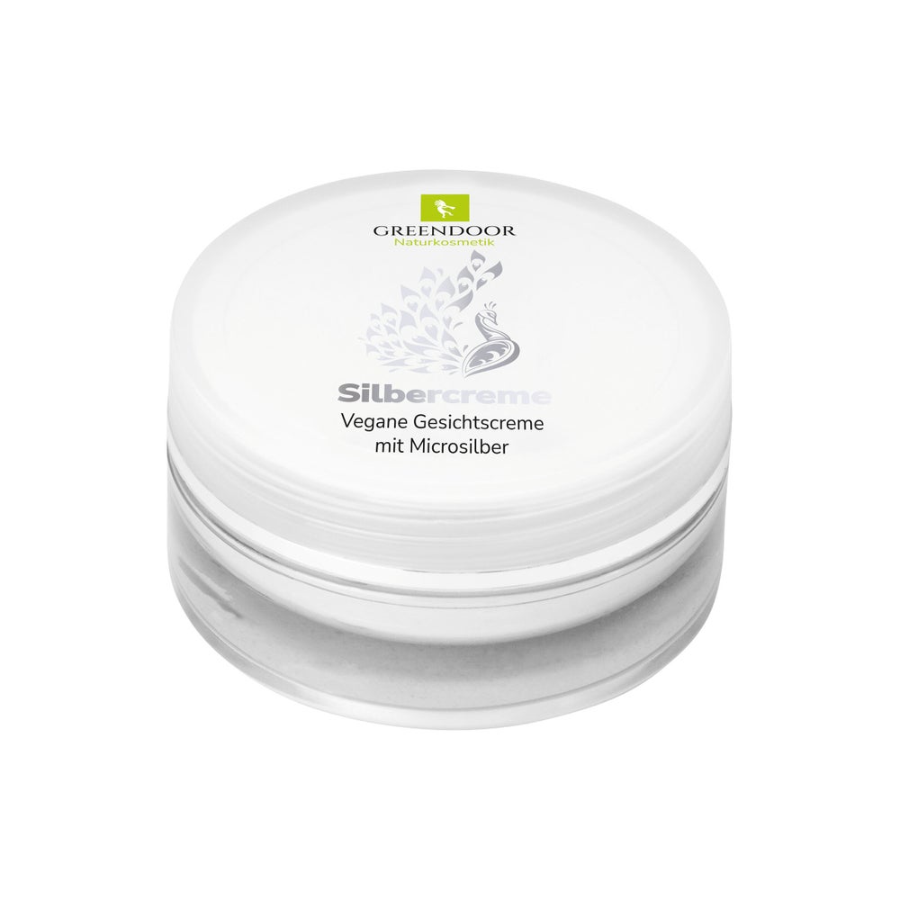 GREENDOOR Silbercreme mit Microsilber, Gesichtscreme 50 ml