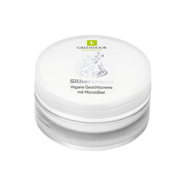 GREENDOOR Silbercreme mit Microsilber, Gesichtscreme 50 ml