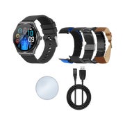 Knauermann PRO 3 (2024) Gesundheitsuhr mit Telefon & Notruffunktion SOS Taste 1 St