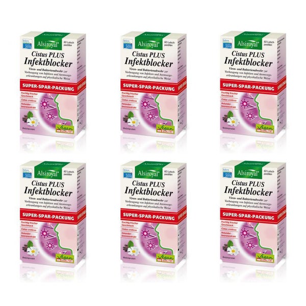Alsiroyal Cistus PLUS Infektblocker Doppelpack  Tabletten 360 g