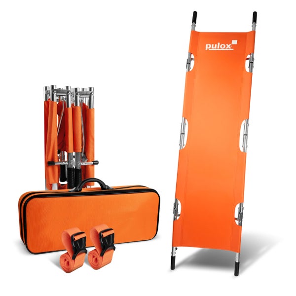 Pulox Krankentrage KTG-200 - 3x Klappbare Notfalltrage 1 St