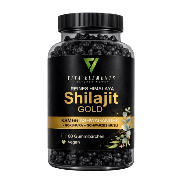 Vita Elements Himalaya Shilajit Gold Gummibärchen 180 St