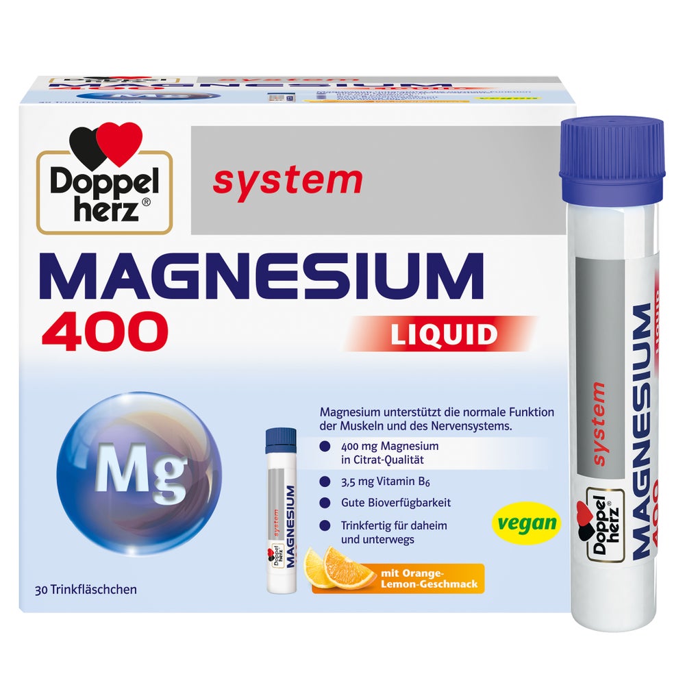 Doppelherz system Magnesium 400 LIQUID 30 St