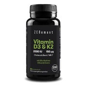 Produktabbildung: Zenement Vitamin D3 + K2 Kapseln 200 St