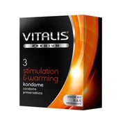 Produktabbildung: PREMIUM «Stimulation & Warming» Kondome mit Wärmeeffekt (3 Kondome) 3 St