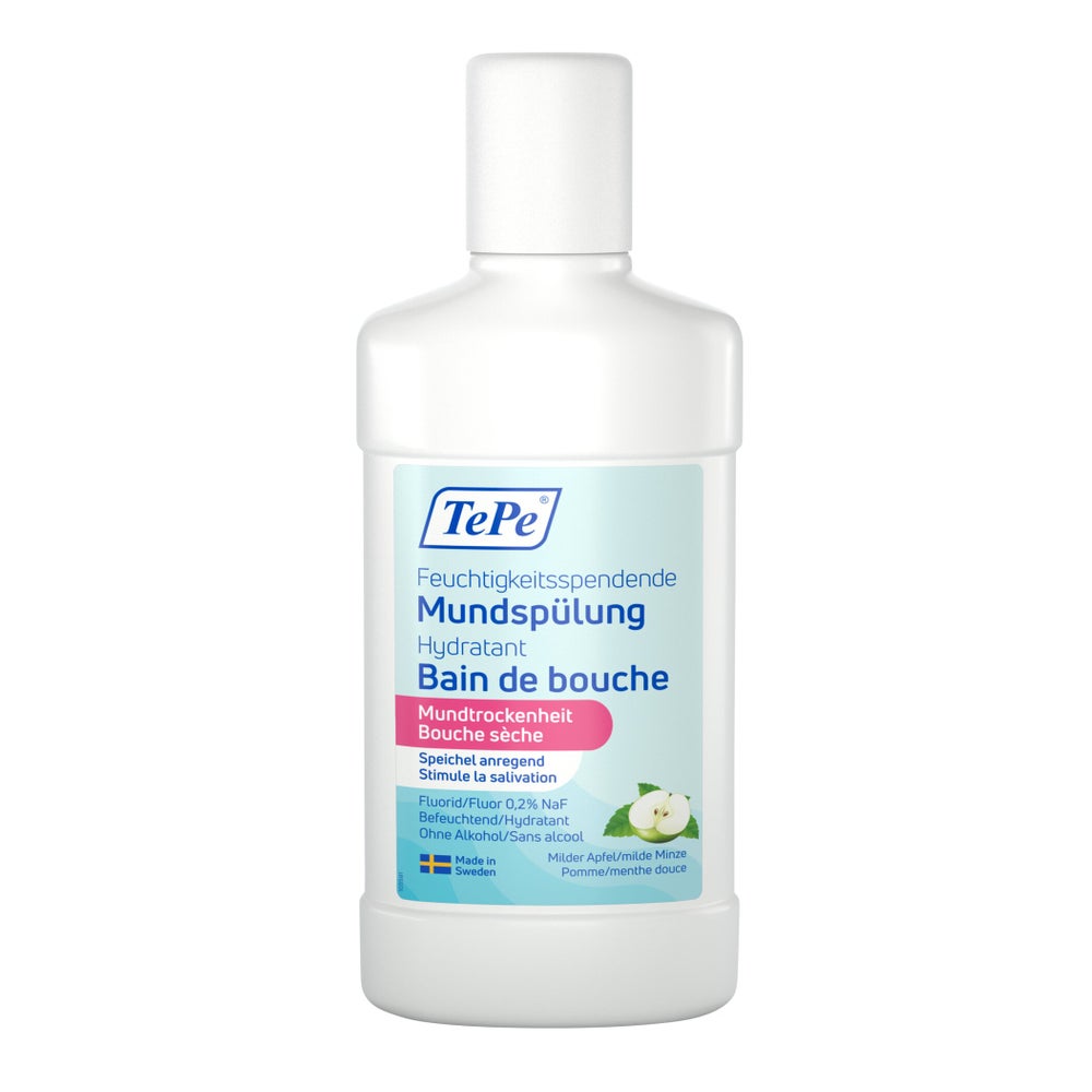 Tepe Feuchtigkeitsspendende Mundspülung Apfel/Minze 500 ml