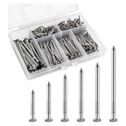 OMOTOOL 480-teiliges Nagel-Set aus Edelstahl 304, 6 Größen