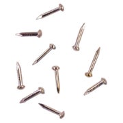 OMOTOOL Rundkopfstifte Nägel, 300 Stück, vermessingt, 10mm
