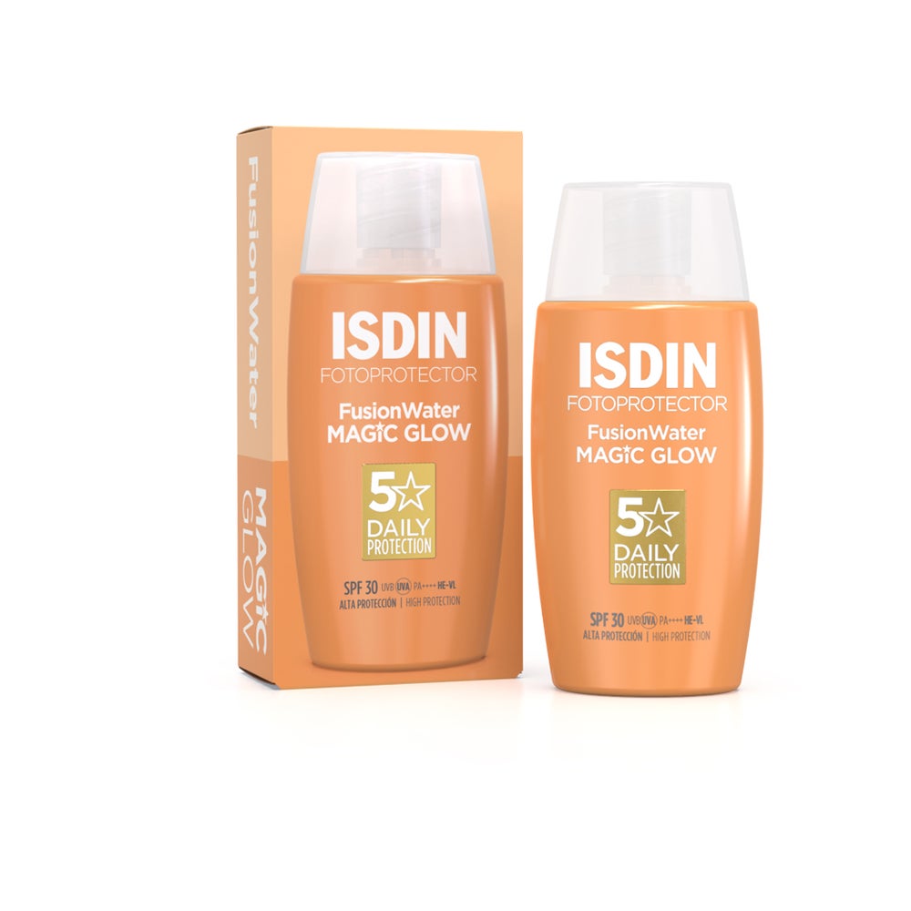 ISDIN Fusion Water Magic Glow Sonnencreme LSF30 50 ml