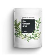 Bio Gerstengras Pulver 500g – 100% nachhaltig angebaut in Deutschland – für grüne Smoothies – wiederverschließbarer Beutel – Rohkostqualität, vegan, ohne unnötige Zusätze – laborgeprüfte Qualität 500 g